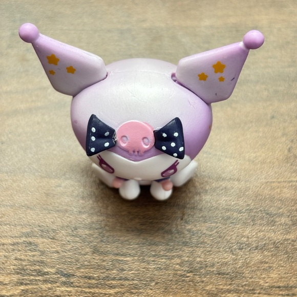 Sanrio Secret Childlike Heart Rocking Horse FLYING KUROMI Miniso Toy Figure Set - Picture 5 of 15